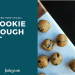 Gluten Free Vegan Cookie Dough || fooduzzi.com recipes