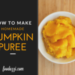 How to Make Homemade Pumpkin Puree || fooduzzi.com recipes